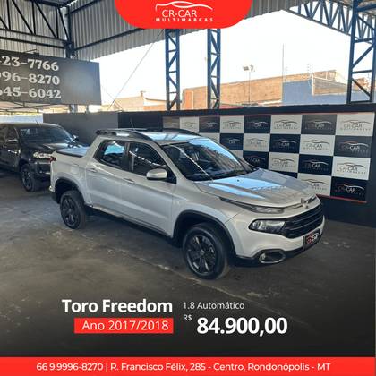 FIAT TORO 1.8 16V EVO FLEX FREEDOM AT6 FIAT TORO 1.8 16V EVO FLEX FREEDOM AT6